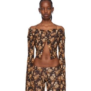 💕 KNWLS Brown Adrenaline Cardigan Sz 12 🌺